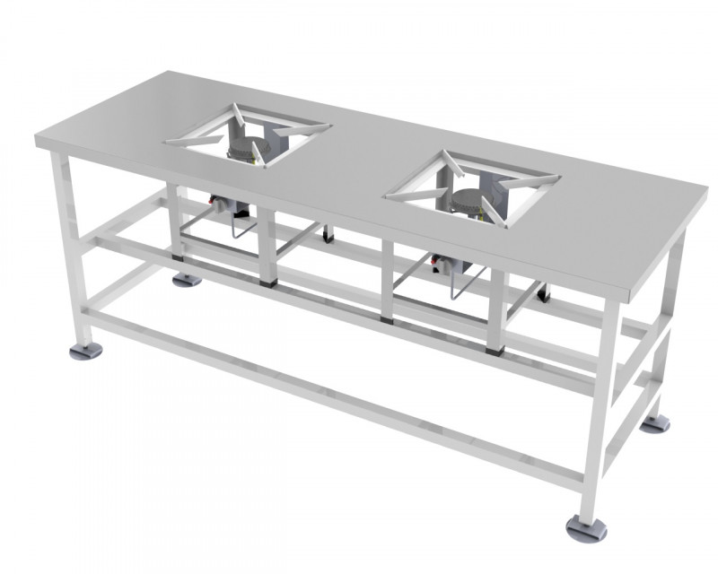 Multibr�ter DPS3000EP, 9 KW, mit � 65 cm Gusspfanne