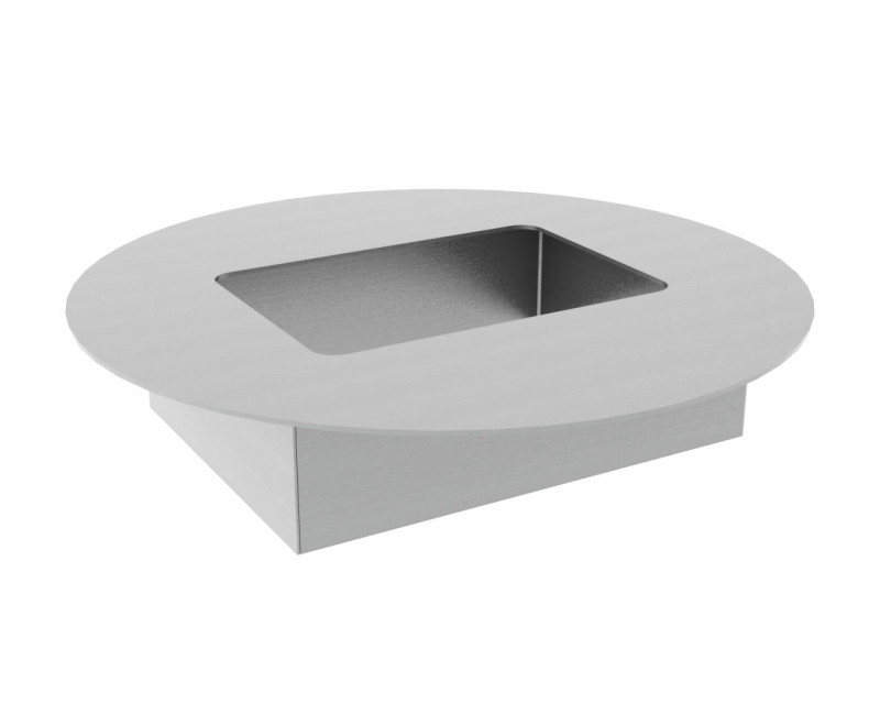 Edelstahlpfanne 6er Br�ter