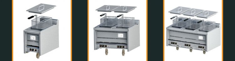 Gas Fritteusen