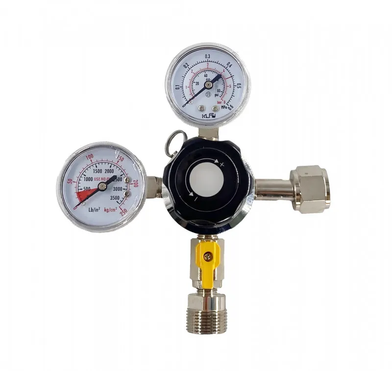 CO₂-Druckminderer 1-leitig 3 bar Premium
