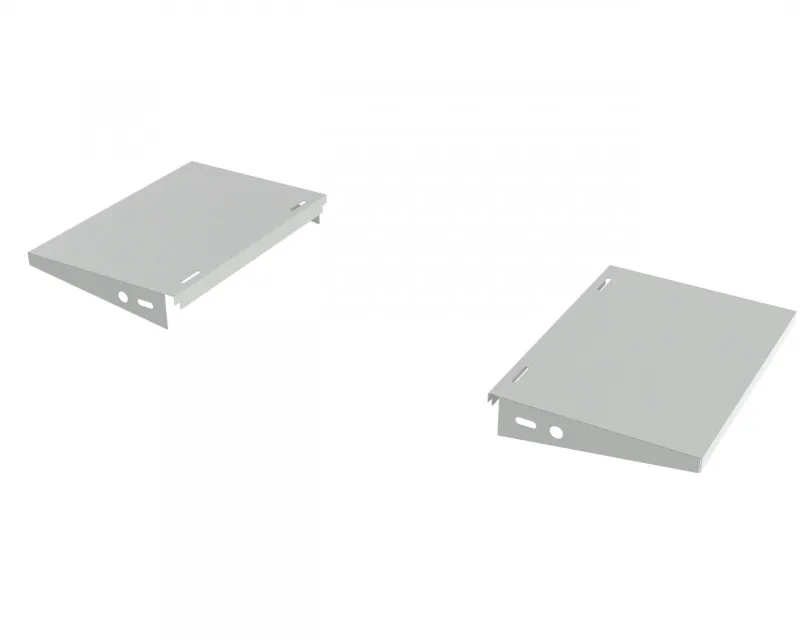 Seitenablagen 2er Set Aluminium