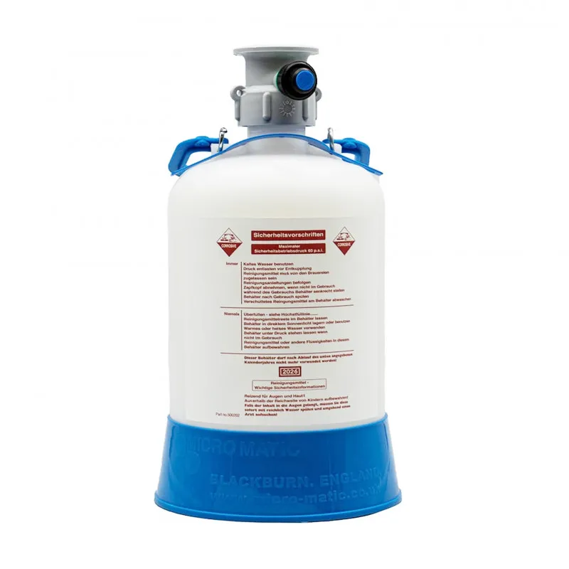 Reinigungsbehälter 5 Liter inkl. 1 KEG-Fitting