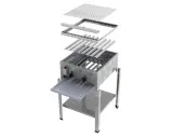 Prestige Gas-Kombibräter 2-flammig