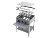 Prestige Gas-Kombibräter 3-flammig