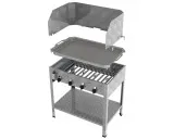 Prestige Gas-Kombibräter 4-flammig