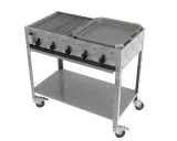 Prestige Gas-Kombibräter 5-flammig