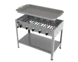 Prestige Gas-Kombibräter 5-flammig