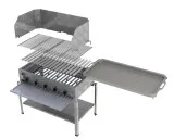 Prestige Gas-Kombibräter 5-flammig