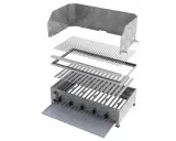 Prestige Gas-Kombibräter 5-flammig