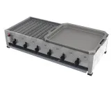 Prestige Gas-Kombibräter 6-flammig