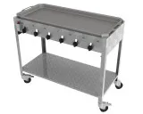 Prestige Gas-Kombibräter 6-flammig