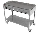 Prestige Gas-Kombibräter 6-flammig