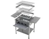 ChattenGlut Basic Gasbräter 3-flammig