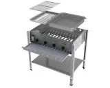 ChattenGlut Basic Gasbräter 4-flammig