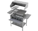 ChattenGlut Basic Gasbräter 4-flammig