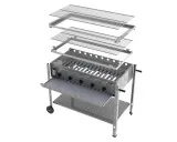 ChattenGlut Basic Gasbräter 5-flammig