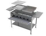 ChattenGlut Basic Gasbräter 5-flammig