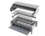 ChattenGlut Basic Gasbräter 5-flammig