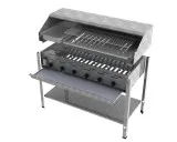 ChattenGlut Basic Gasbräter 6-flammig