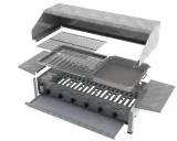 ChattenGlut Basic Gasbräter 6-flammig