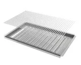 Nachrüstset 2-teilig V2A Rost Einzelstäbe Flammabdeckung