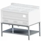 ChattenGlut Gasfritteuse mit 3 Becken