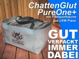 ChattenGlut PureOne Tisch-Gasgrill aus Edelstahl mit 4,5kW
