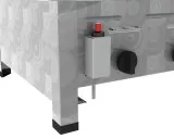 Umkonstruktion von Standardgasanschluss an neu Position