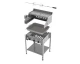 ChattenGlut Basic Gasbräter 3-flammig