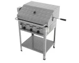 ChattenGlut Basic Gasbräter 3-flammig