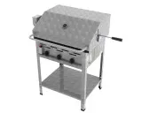 ChattenGlut Basic Gasbräter 3-flammig