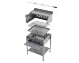 ChattenGlut Basic Gasbräter 3-flammig