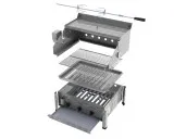 ChattenGlut Basic Gasbräter 3-flammig