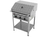 ChattenGlut Basic Gasbräter 3-flammig