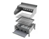 ChattenGlut Basic Gasbräter 3-flammig