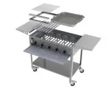 Prestige Gas-Kombibräter 5-flammig