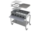 Prestige Gas-Kombibräter 5-flammig