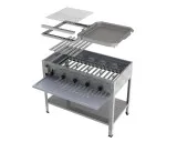 Prestige Gas-Kombibräter 5-flammig