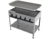 Prestige Gas-Kombibräter 5-flammig