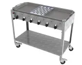 Prestige Gas-Kombibräter 6-flammig