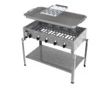 Prestige Gas-Kombibräter 5-flammig