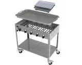 Prestige Gas-Kombibräter 5-flammig