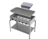 Prestige Gas-Kombibräter 5-flammig