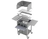 Prestige Gas-Kombibräter 3-flammig