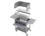 Prestige Gas-Kombibräter 4-flammig