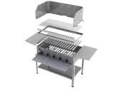 Prestige Gas-Kombibräter 5-flammig