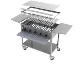 Prestige Gas-Kombibräter 5-flammig