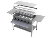 Prestige Gas-Kombibräter 5-flammig