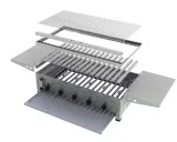 Prestige Gas-Kombibräter 5-flammig