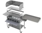 Prestige Gas-Kombibräter 5-flammig